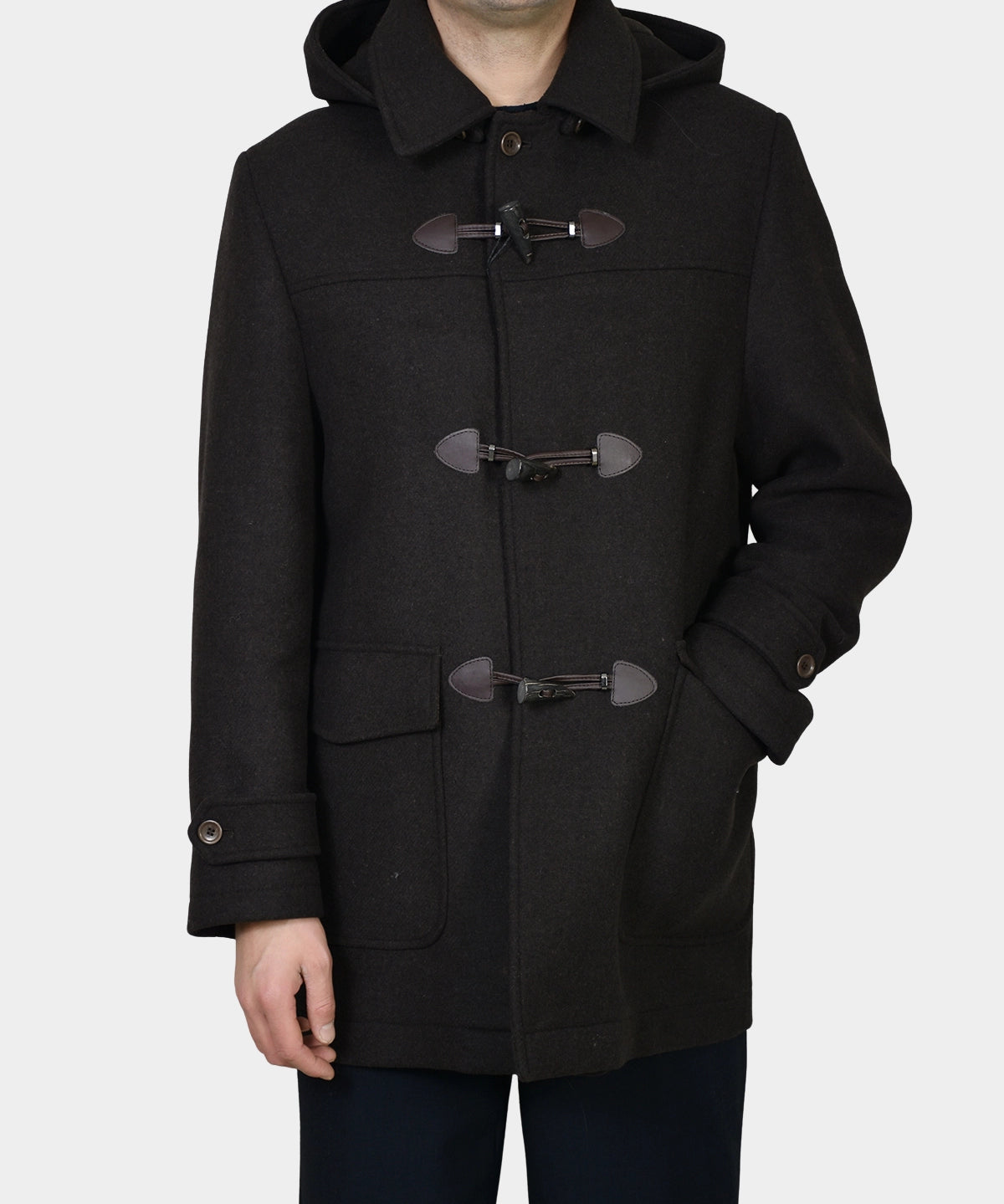 Duffel Coat - Brown - Hugo Sthlm