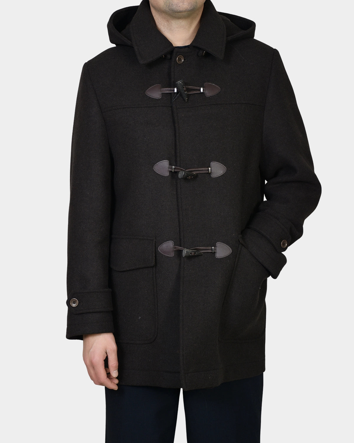 Duffel Coat - Brown - Hugo Sthlm