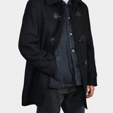 Duffel Coat - Black - Hugo Sthlm