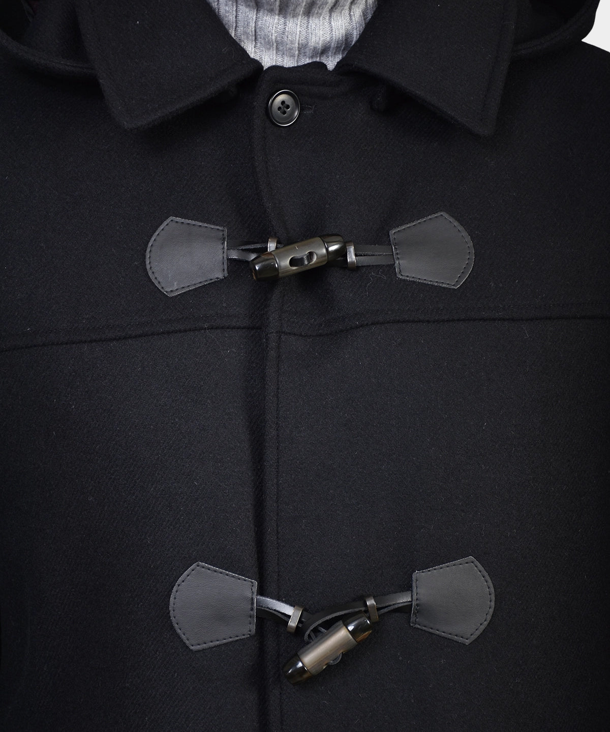 Duffel Coat - Black - Hugo Sthlm