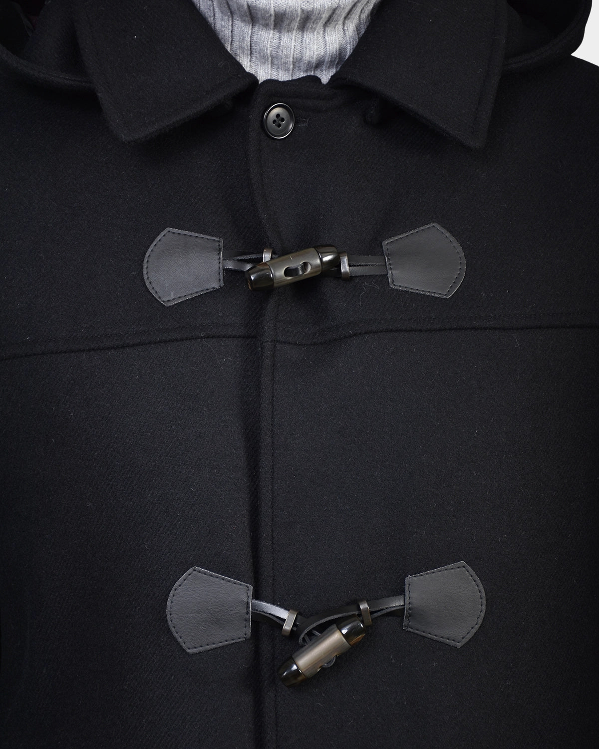 Duffel Coat - Black - Hugo Sthlm