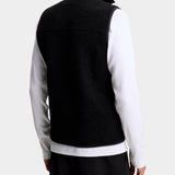 Duncan Wool Fleece Vest - Black
