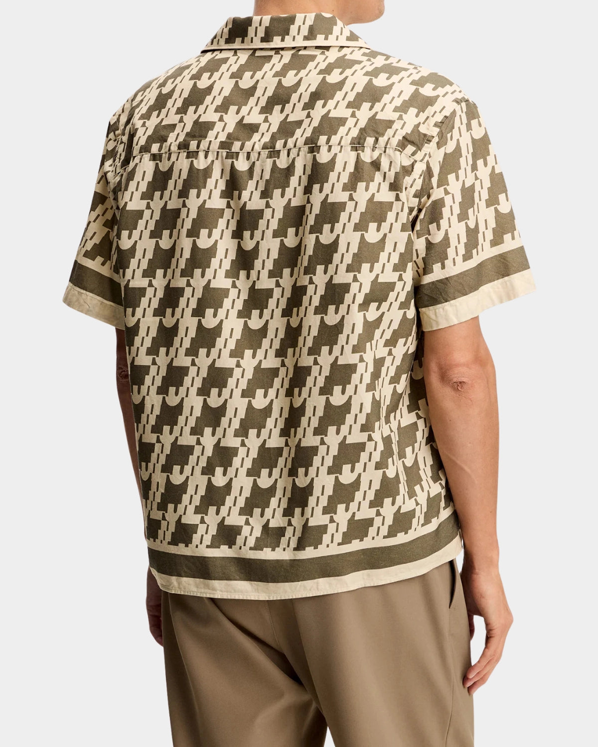 Ellis Border Resort Shirt - JL Glitch Kalamata - Hugo Sthlm