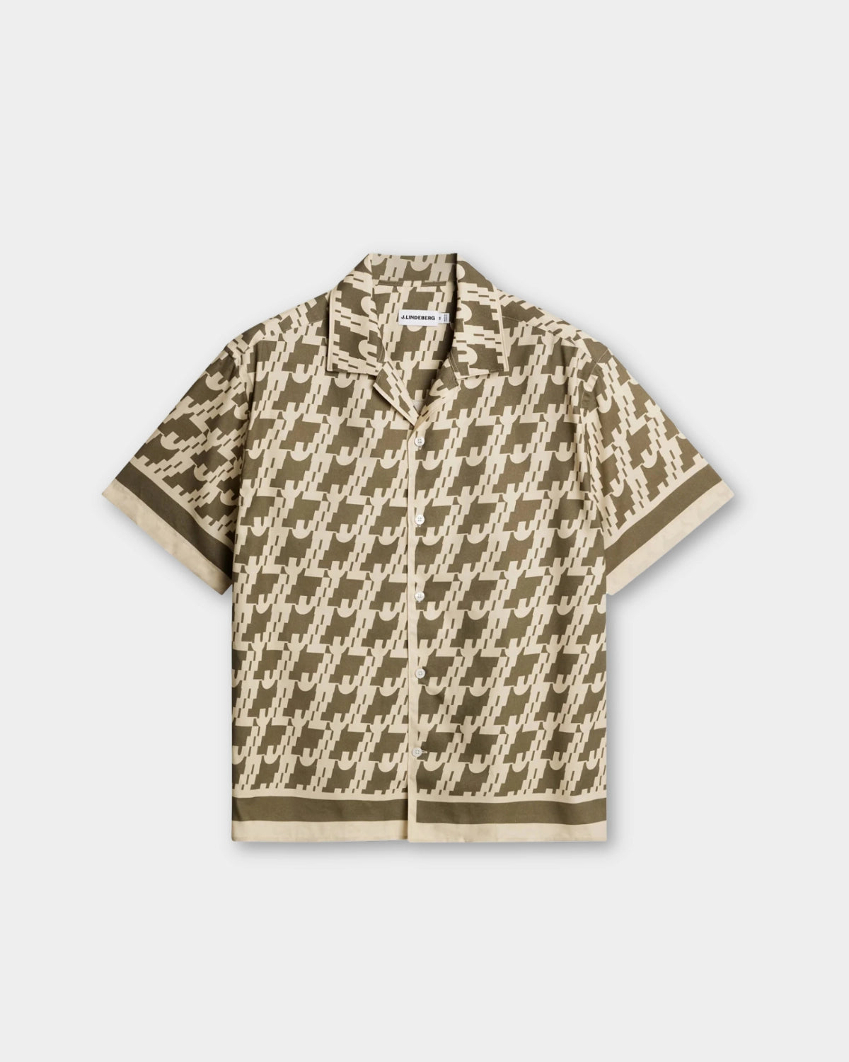Ellis Border Resort Shirt - JL Glitch Kalamata - Hugo Sthlm