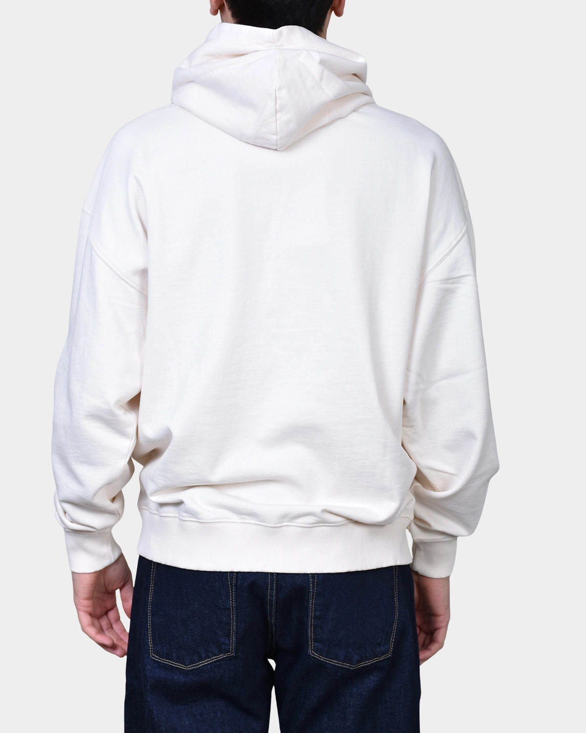 Flower Hoodie Feel The Beat Patch - Creme - Hugo Sthlm