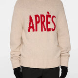 Fabian Graphic Knit Sweater - Moonbeam - Hugo Sthlm