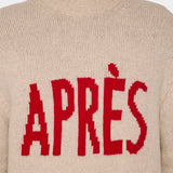 Fabian Graphic Knit Sweater - Moonbeam - Hugo Sthlm