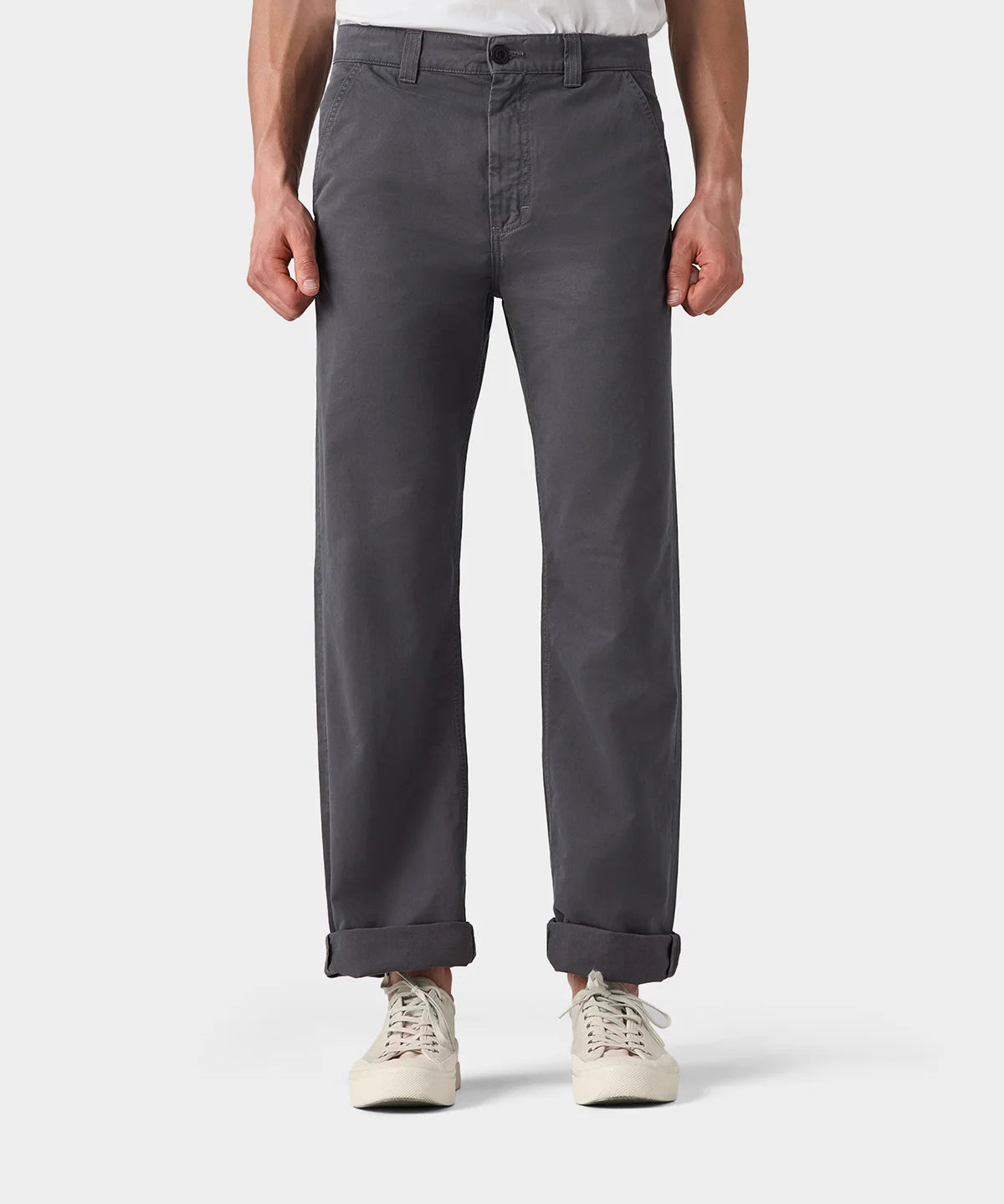 Fatigue Pants Double Twisted Twill - Pencil Grey - Hugo Sthlm