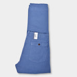 Fatigue Pant Cotton Linen - Avio Blue - Hugo Sthlm