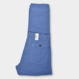 Fatigue Pant Cotton Linen - Avio Blue - Hugo Sthlm