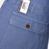 Fatigue Pant Cotton Linen - Avio Blue - Hugo Sthlm
