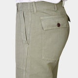 Fatigue Pant Cotton Linen - Military - Hugo Sthlm