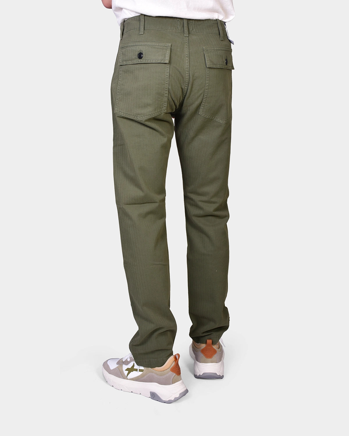 Fatigue Pant Fishbone - Military - Hugo Sthlm