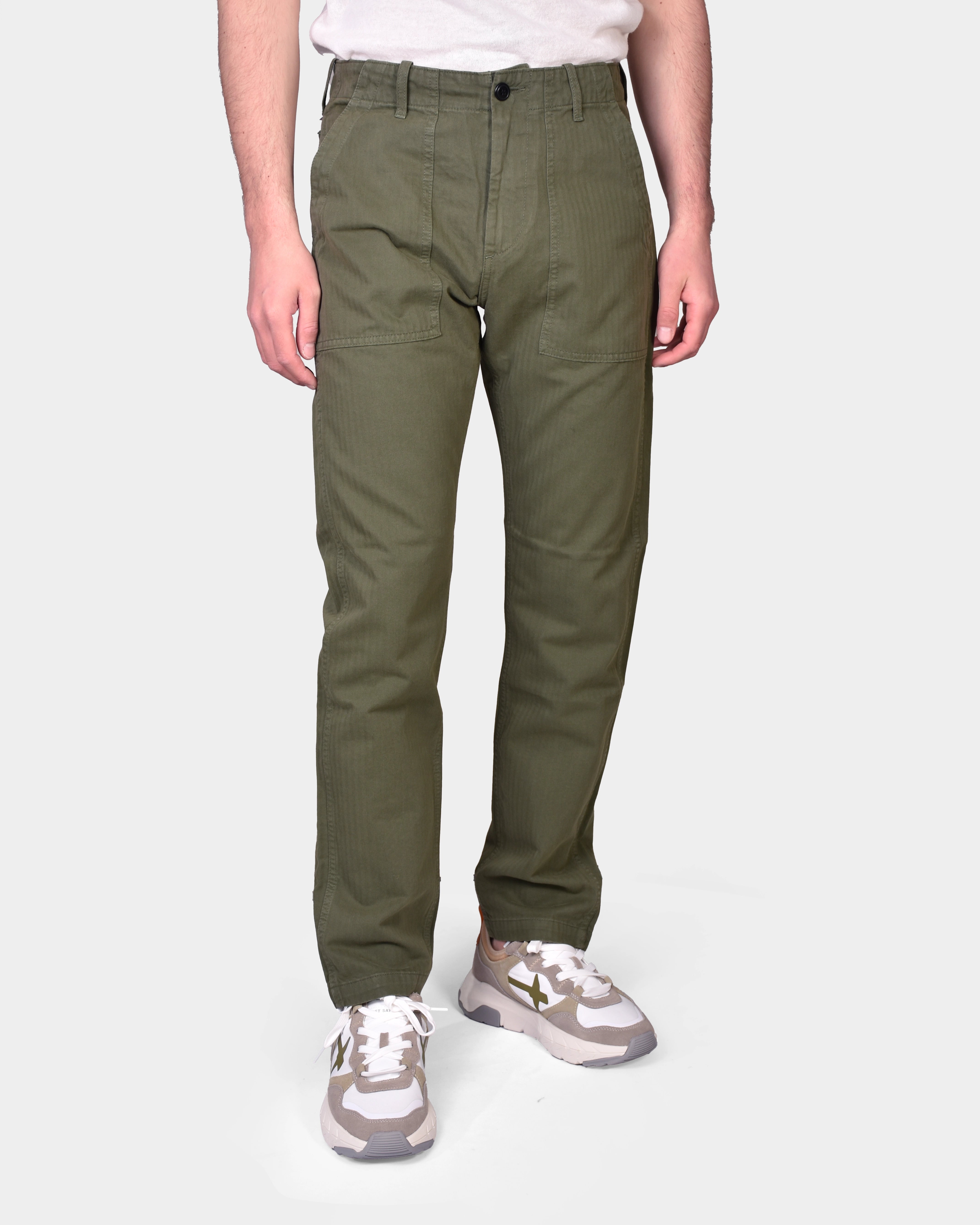 Fatigue Pant Fishbone - Military - Hugo Sthlm