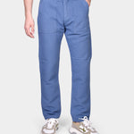 Fatigue Pant Linen Cotton - Avio Blue - Hugo Sthlm