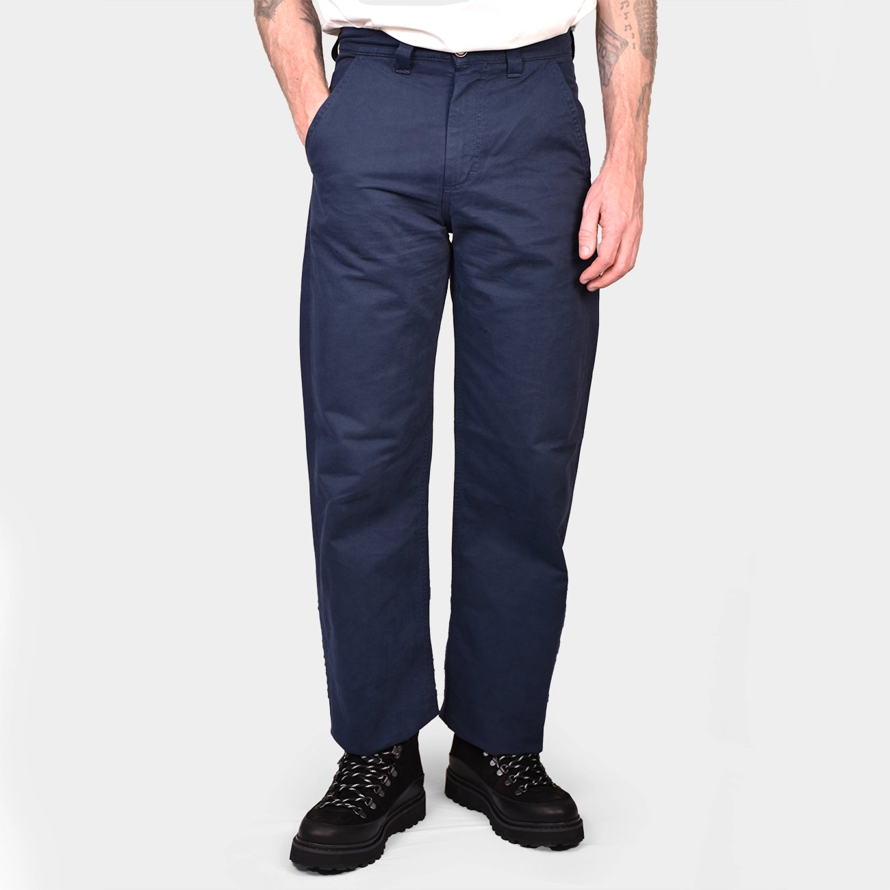 Fatigue Pants Double Twisted - Navy - Hugo Sthlm