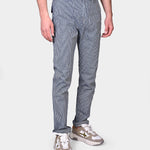 Fatigue Pant Stipe Cotton - Navy - Hugo Sthlm
