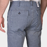Fatigue Pant Stipe Cotton - Navy - Hugo Sthlm