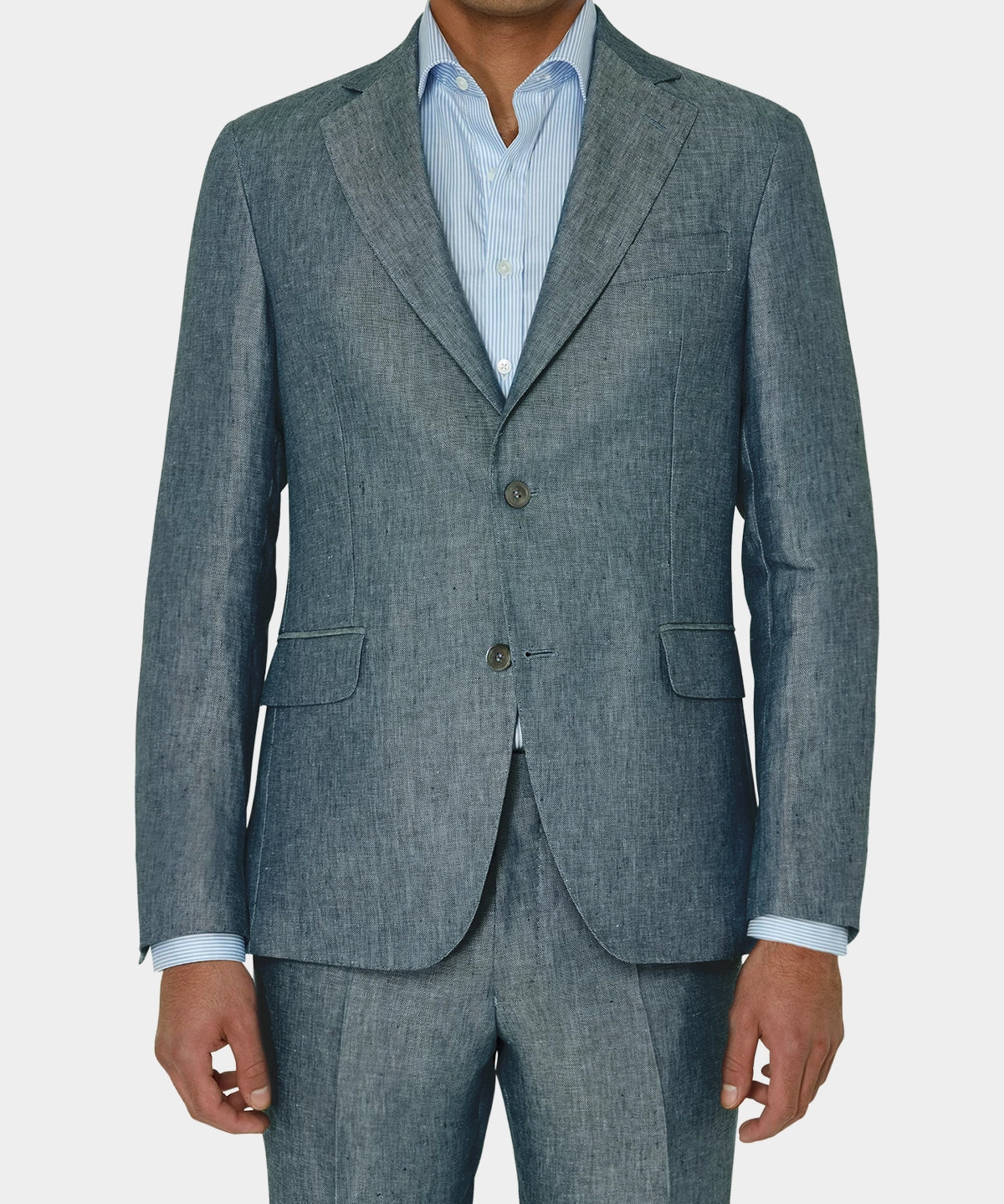 Ferry Soft Linen Blazer - Balsam Green - Hugo Sthlm