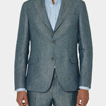 Ferry Soft Linen Blazer - Balsam Green - Hugo Sthlm