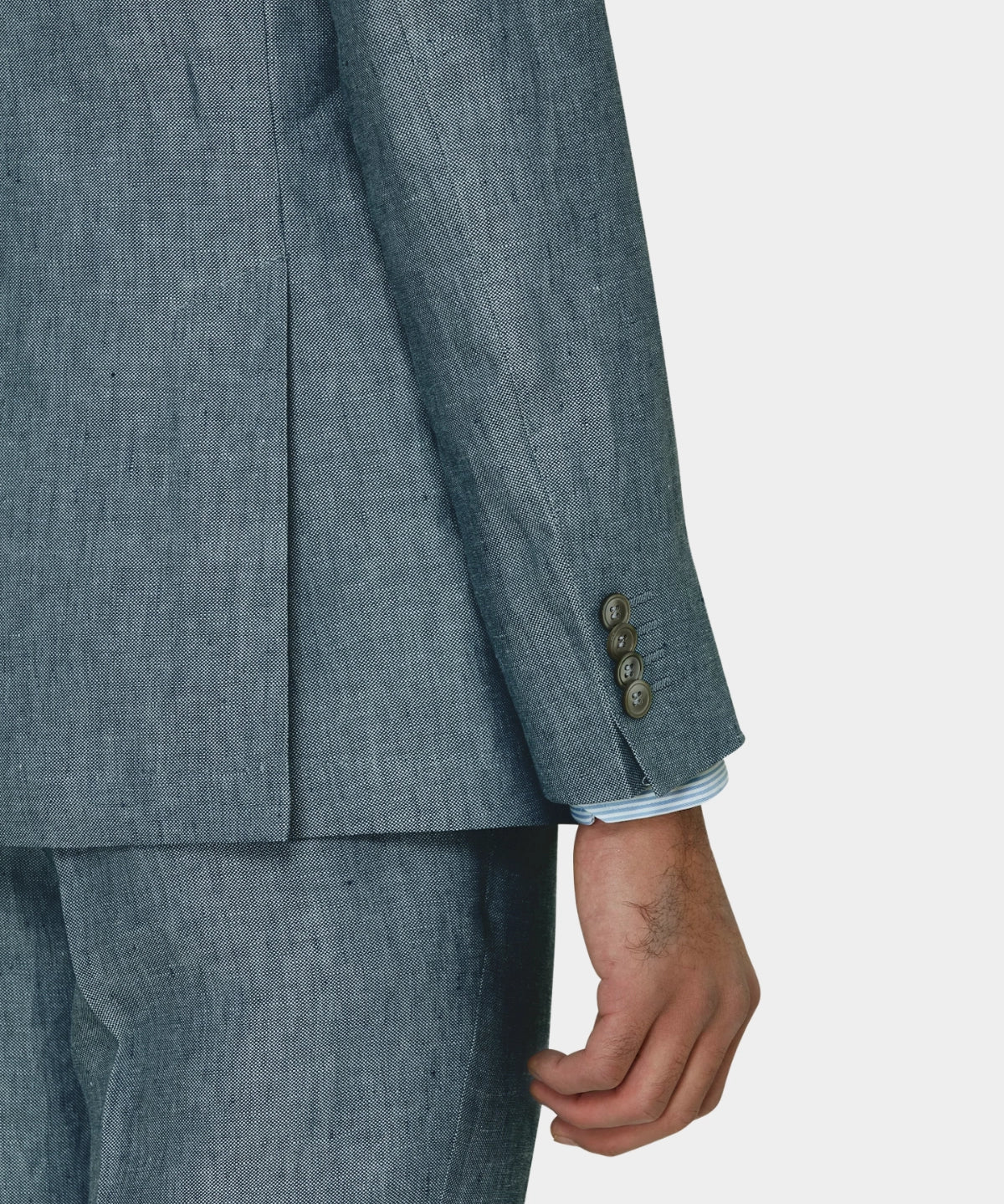 Ferry Soft Linen Blazer - Balsam Green - Hugo Sthlm