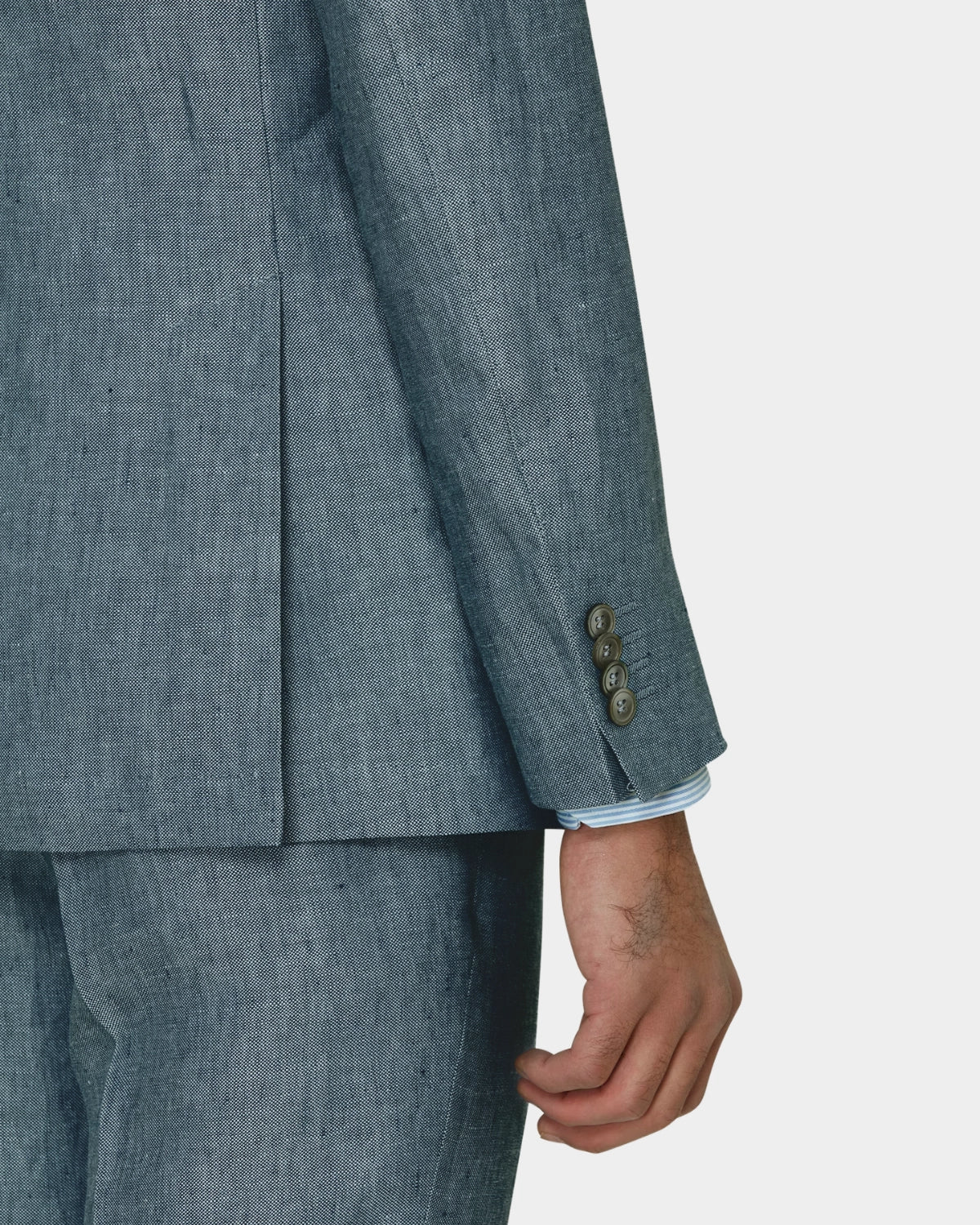 Ferry Soft Linen Blazer - Balsam Green - Hugo Sthlm