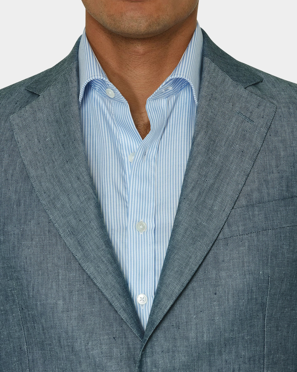 Ferry Soft Linen Blazer - Balsam Green - Hugo Sthlm