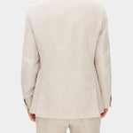 Ferry Soft Linen Blazer - White Grass - Hugo Sthlm
