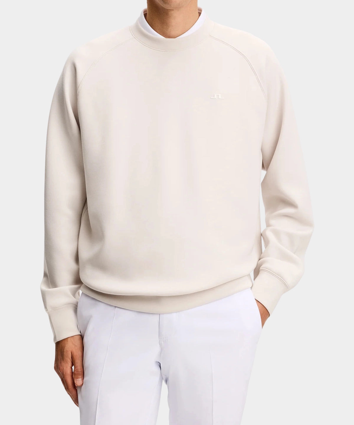 Finn Crew Neck - Moonbeam - Hugo Sthlm