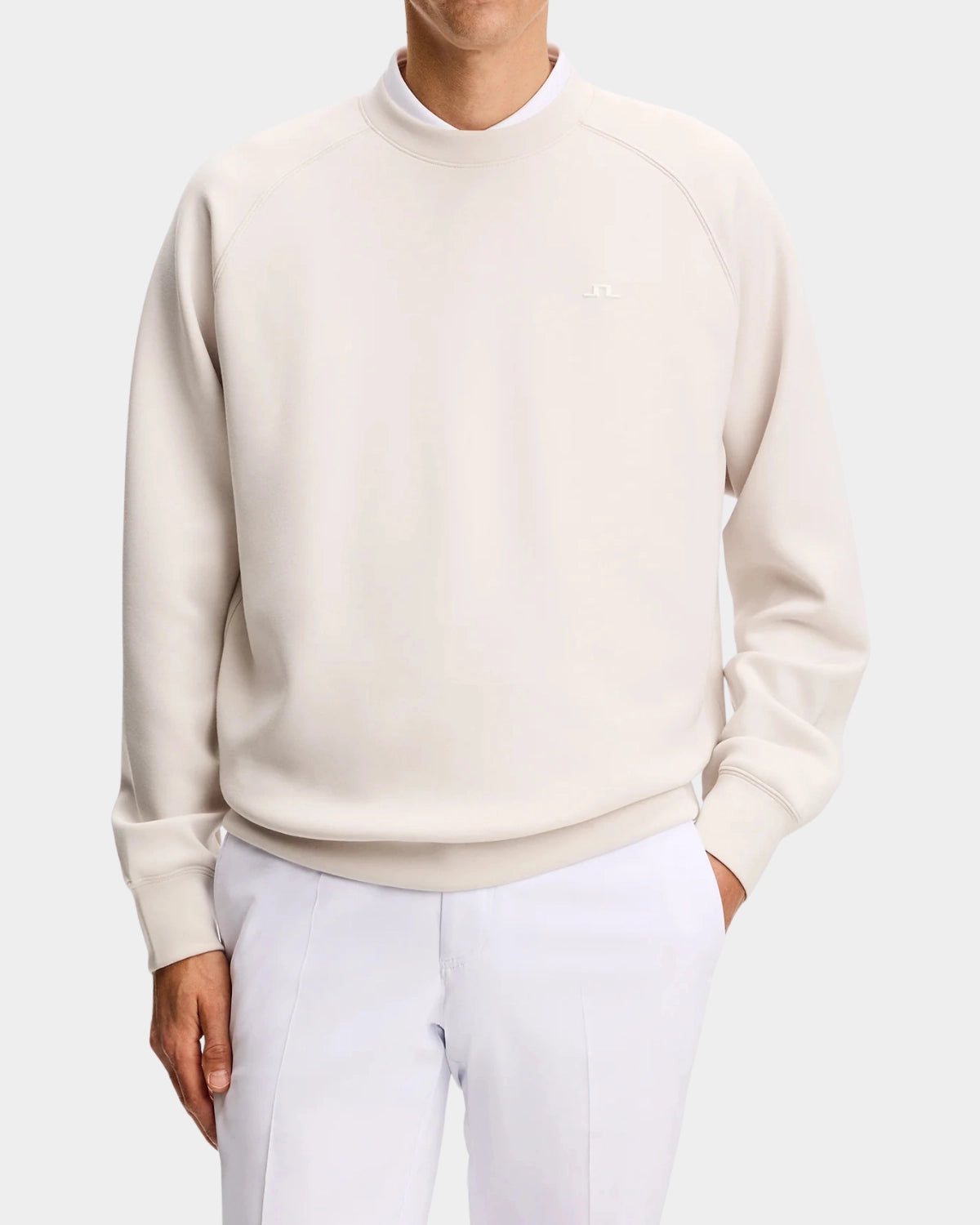 Finn Crew Neck - Moonbeam - Hugo Sthlm