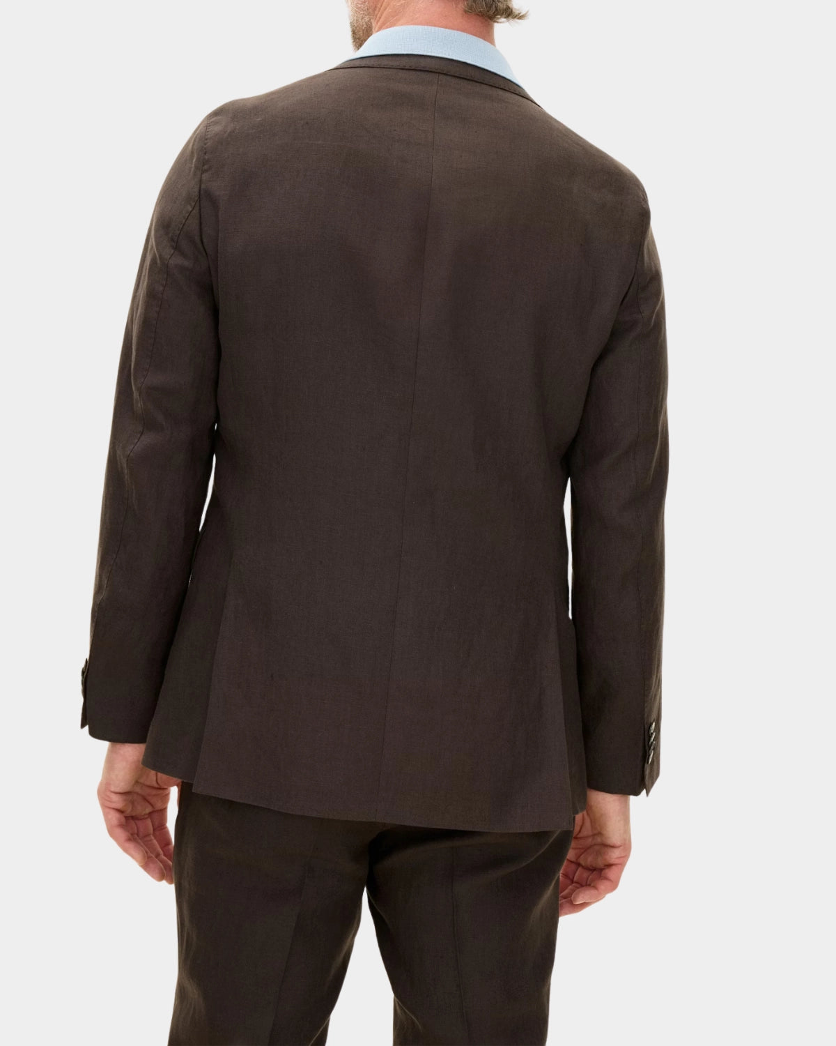 Fogerty Linen Blazer - Brown Elk - Hugo Sthlm