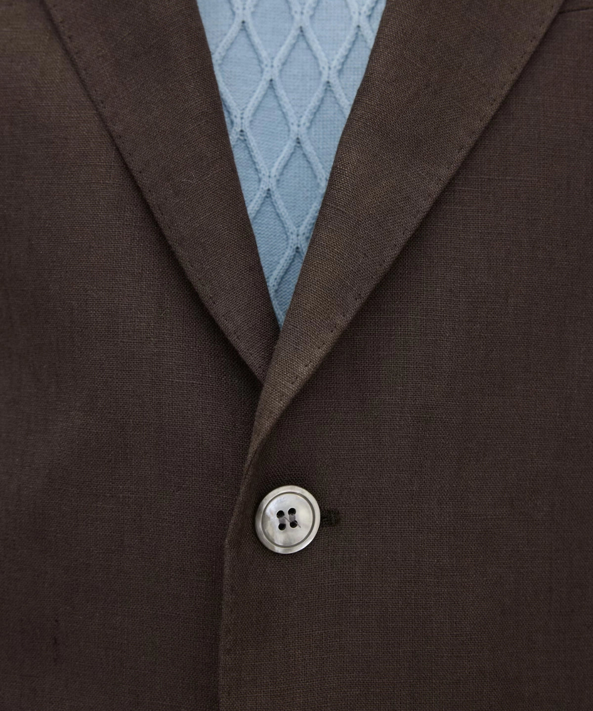 Fogerty Linen Blazer - Brown Elk - Hugo Sthlm