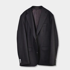 Fogerty Flannel Blazer - Dark Brown - Hugo Sthlm