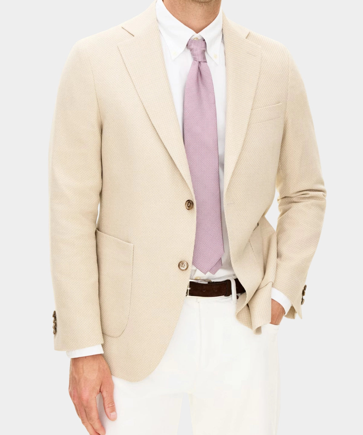 Fogerty Patch Blazer - Beige - Hugo Sthlm