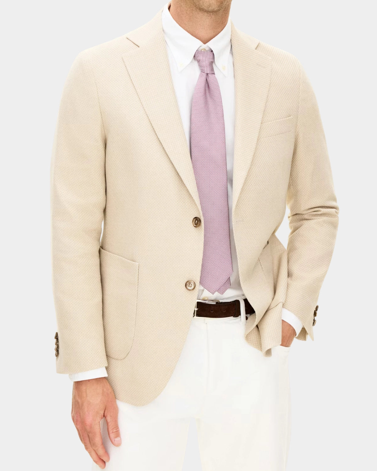 Fogerty Patch Blazer - Beige - Hugo Sthlm