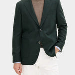 Fogerty Patch Blazer - Bottled Green - Hugo Sthlm
