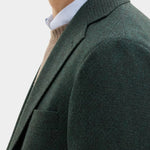 Fogerty Patch Blazer - Bottled Green - Hugo Sthlm