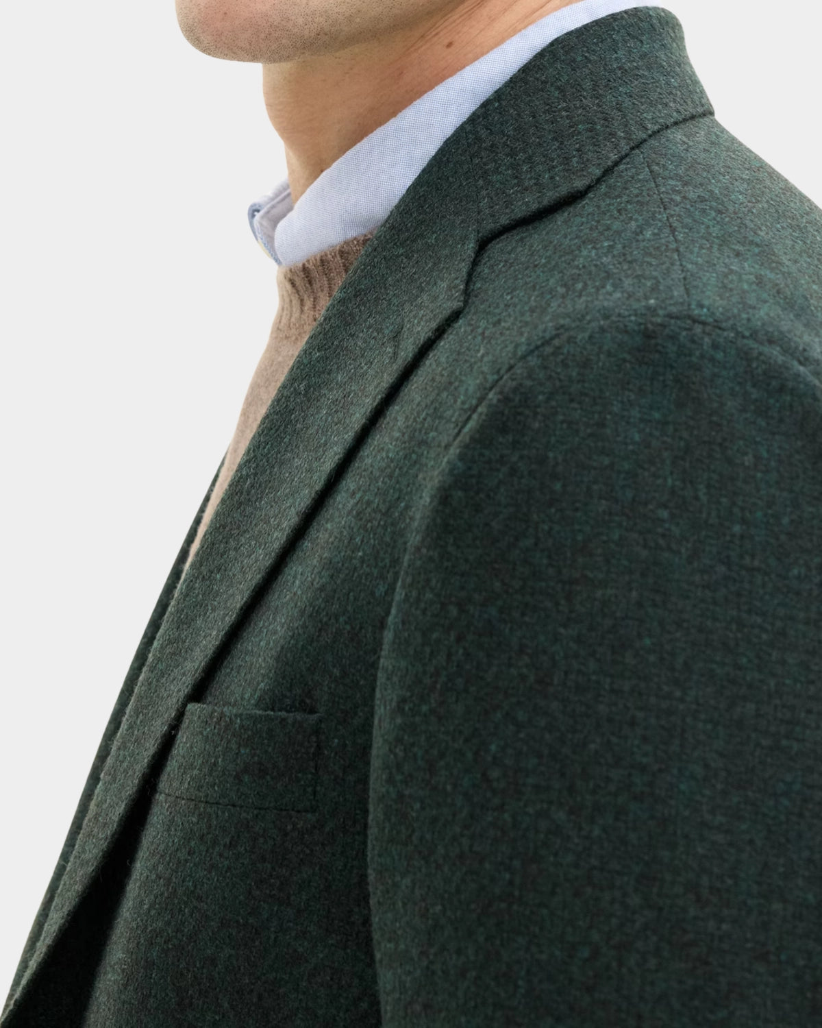 Fogerty Patch Blazer - Bottled Green - Hugo Sthlm