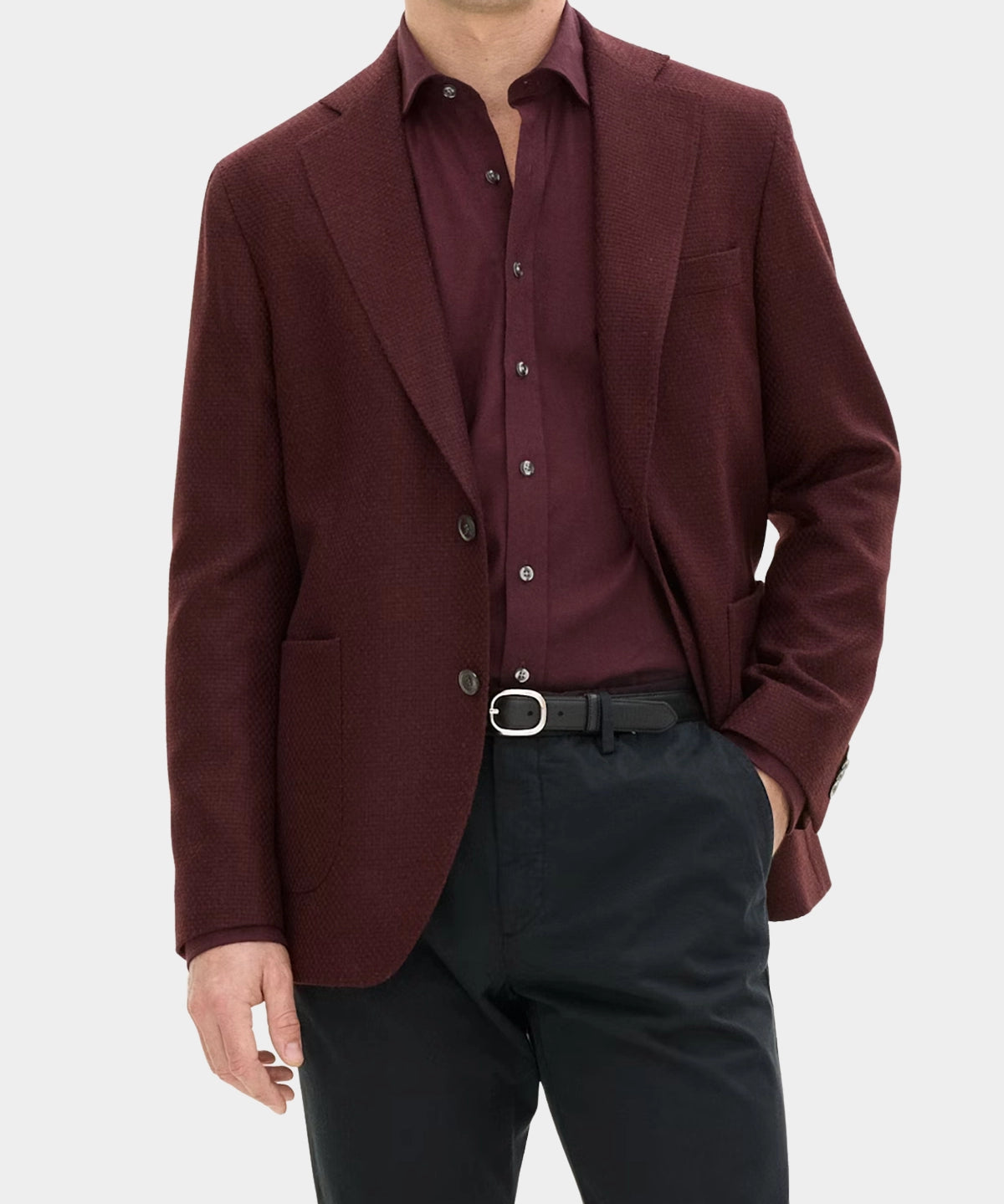 Fogerty Patch Blazer - Moon Red - Hugo Sthlm