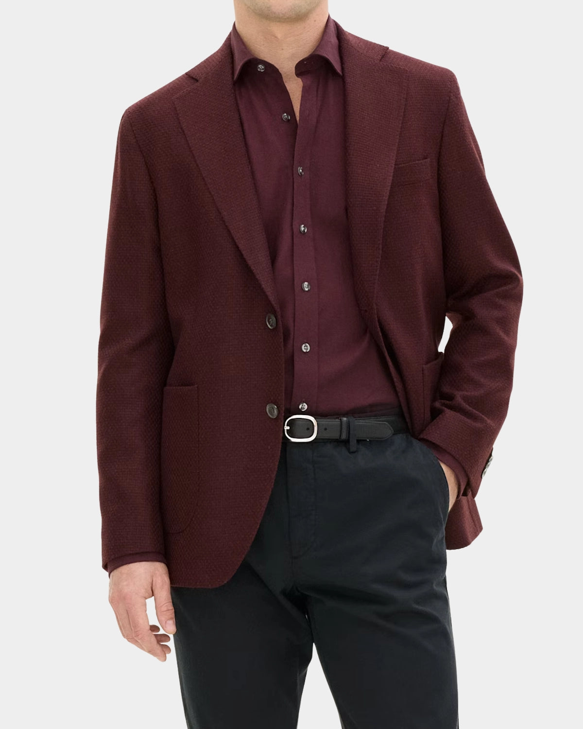 Fogerty Patch Blazer - Moon Red - Hugo Sthlm