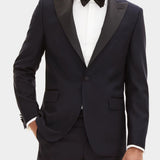 Frampton Tuxedo Blazer - Navy