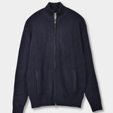 Full Zip Blend Inglese - Navy - Hugo Sthlm