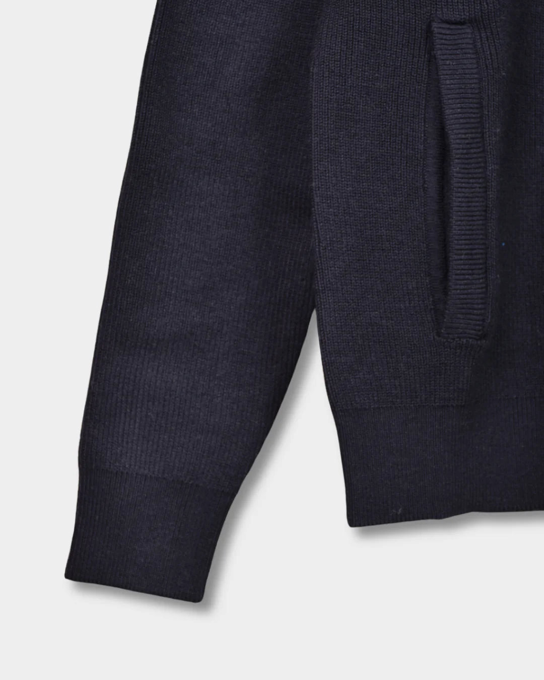 Full Zip Blend Inglese - Navy - Hugo Sthlm