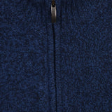 Full Zip Merino Cashmere - Blue - Hugo Sthlm