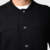 Giacca Bottini & Pocket Merino - Black - Hugo Sthlm