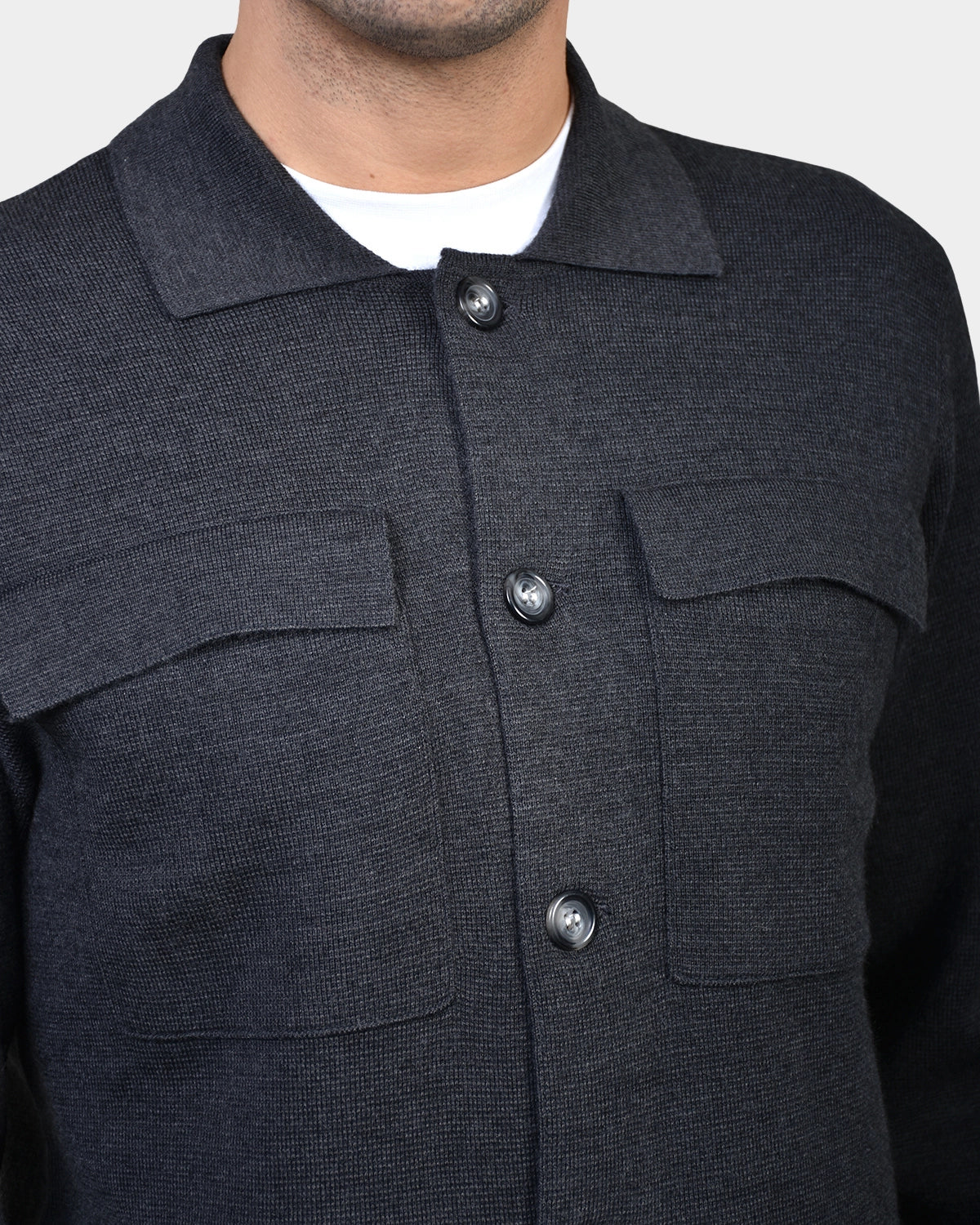 Giacca Bottini & Pocket Merino - Grey - Hugo Sthlm