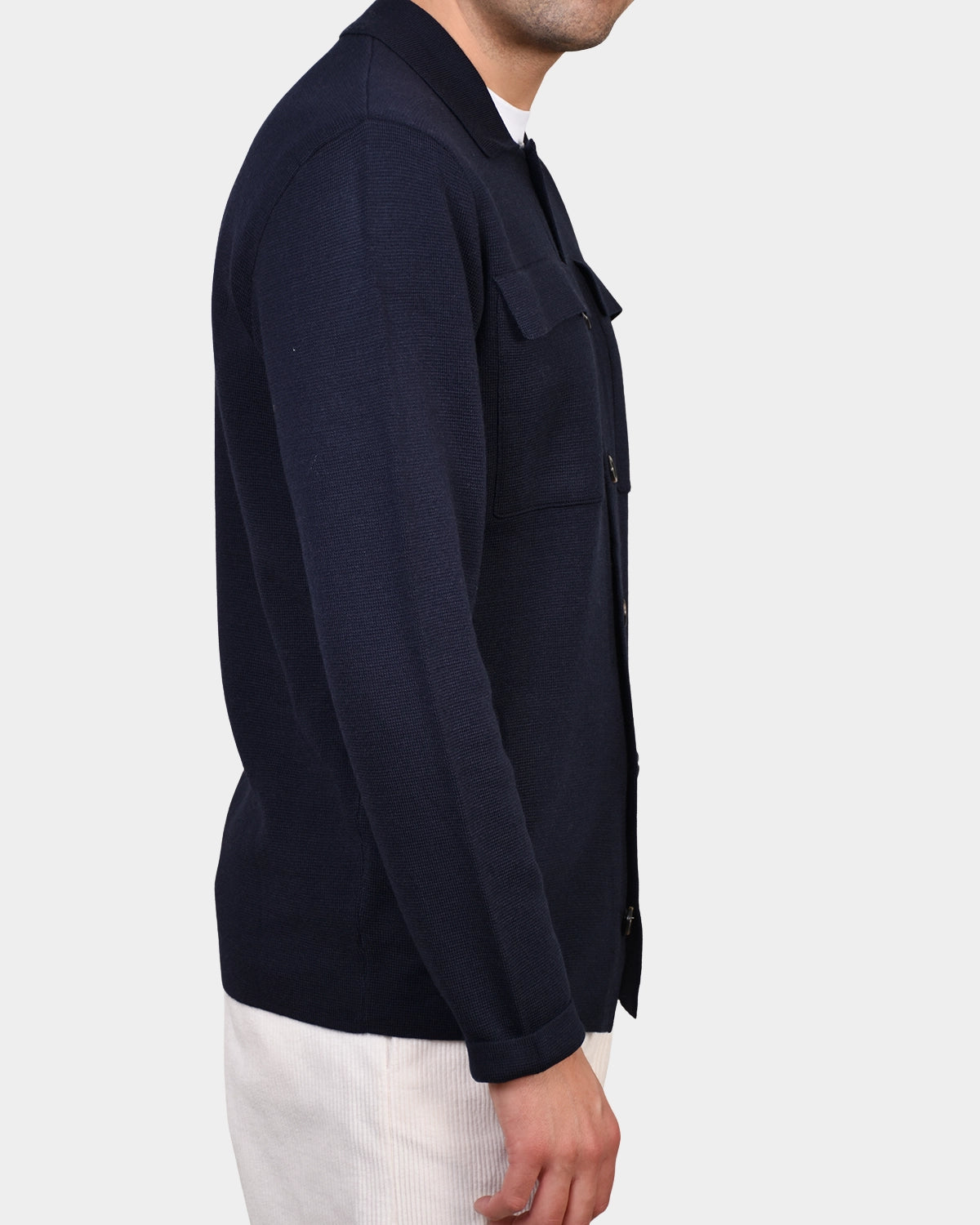 Giacca Bottini & Pocket Merino - Navy - Hugo Sthlm