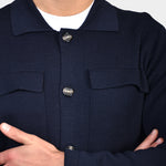 Giacca Bottini & Pocket Merino - Navy - Hugo Sthlm