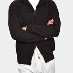 Giacca Full Zip Mag Inglese - Antracite/ Brown - Hugo Sthlm