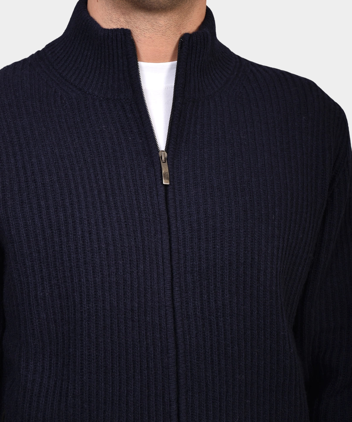 Giacca Full Zip Mag Inglese - Navy - Hugo Sthlm